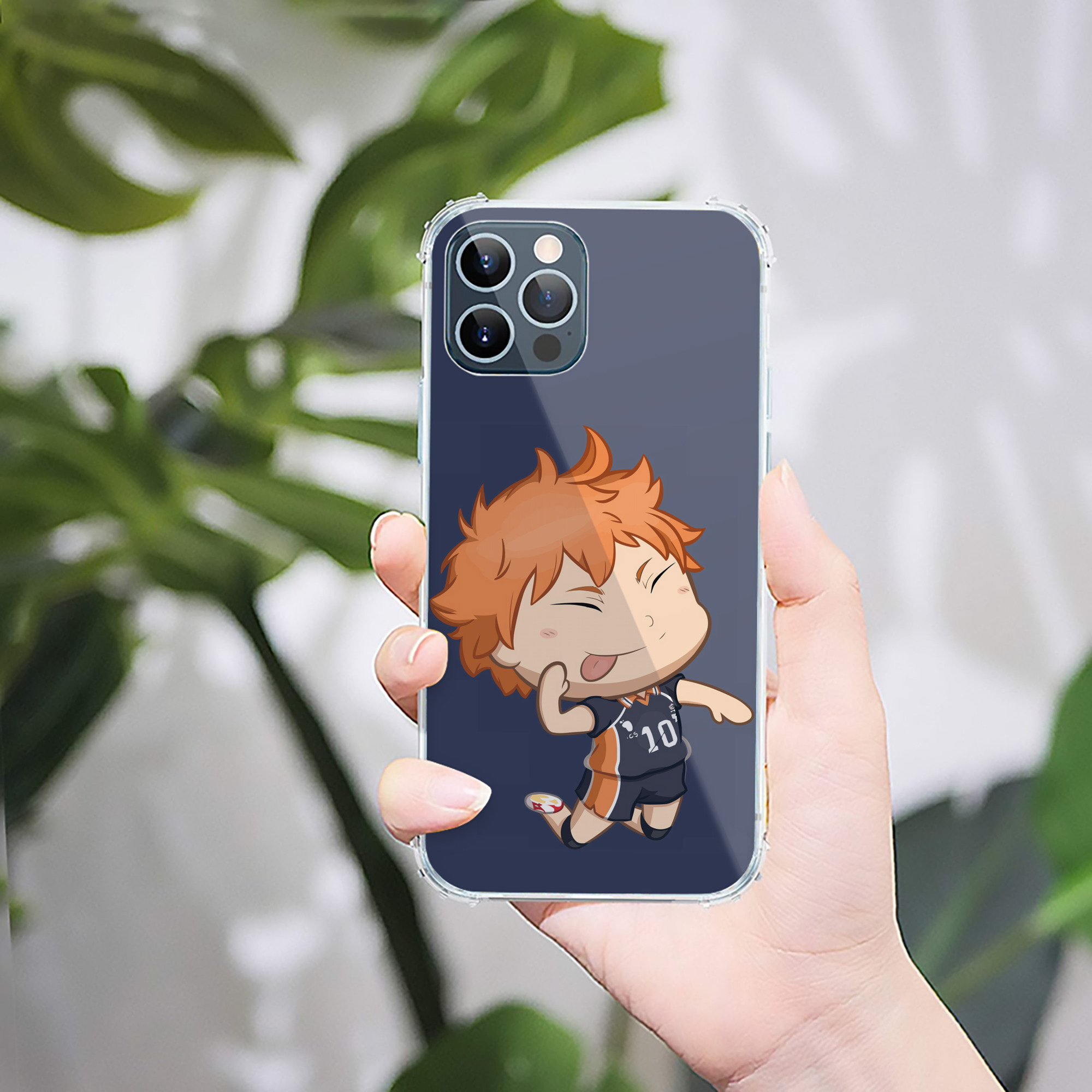 （画像用） ハイキュー!! Haikyu!! 【iPhone 12シリーズ対応】透明スマホケース（クリアソフトケース）